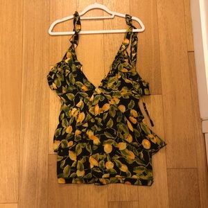 Romper - ties in the back